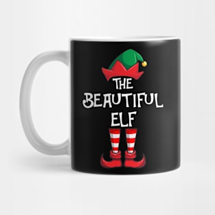 Beautiful Elf Matching Family Christmas Mug